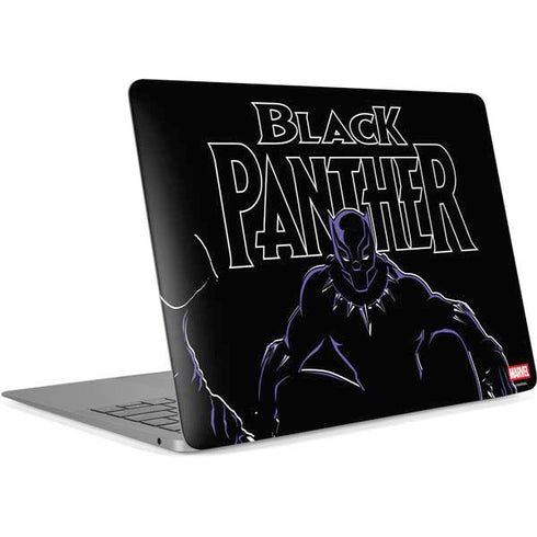 Marvel Black Panther Night Time Watch Apple MacBook Air Skin